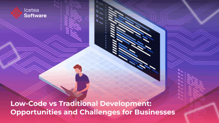 low-code vs traditional development